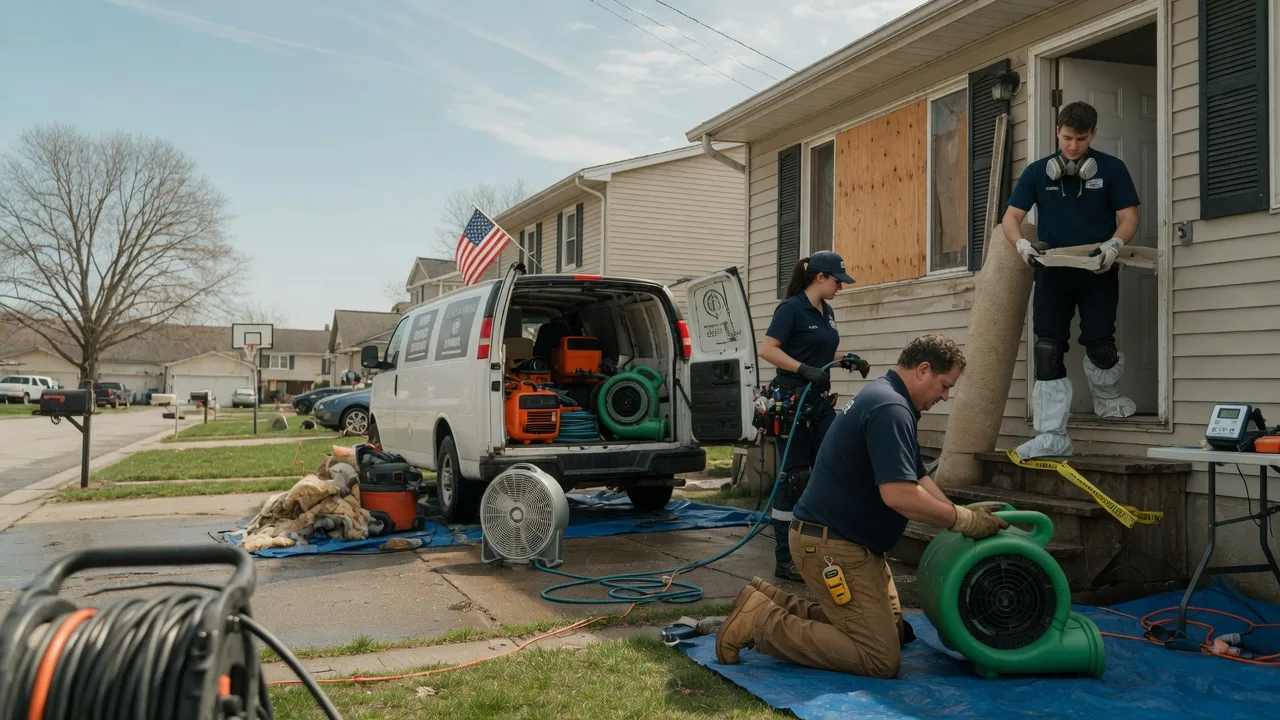 Water Damage Restoration in Lacona, IA near me